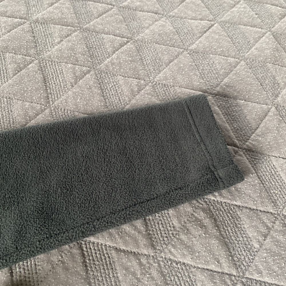 Dudley Stephens Cobble Hill Vello Fleece Turtleneck Steel Grey - Picture 7 of 10